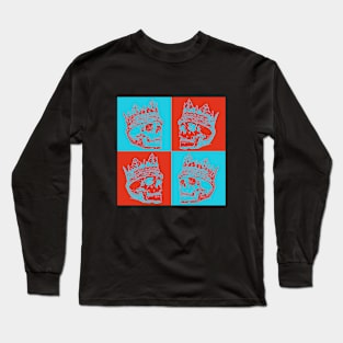 Retro skulls Long Sleeve T-Shirt